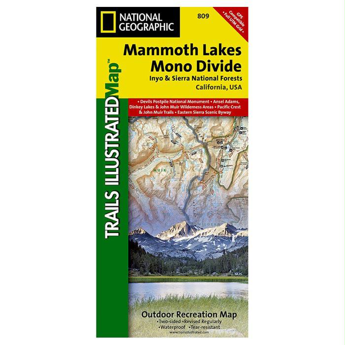 Mammoth Lakes/Mono Divide #809, made by National Geographic - Mammoth Lakes/Mono Divide #809, made by National Geographic -