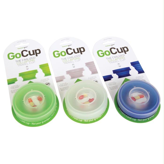 Gocup Small 4 Oz Clear, made by Humangear -