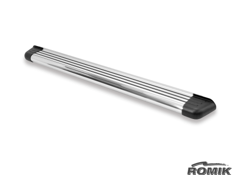 Chevrolet Equinox SUV Running Boards RB2 Side Steps 2018-2022 Polished Stainless Romik, made by Romik - 20072418 Chevrolet Equinox SUV Running Boards RB2 Side Steps 2018-2022 Polished Stainless Romik, made by Romik - 20072418