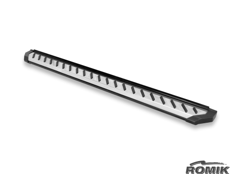 Traverse Running Boards 2018-Pres Chevrolet Traverse Stainless Steel RZR Series Romik, made by Romik - 30054418