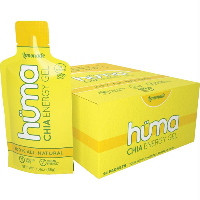 Huma Gel Lemonade W/Caffeine, made by Huma Gel -