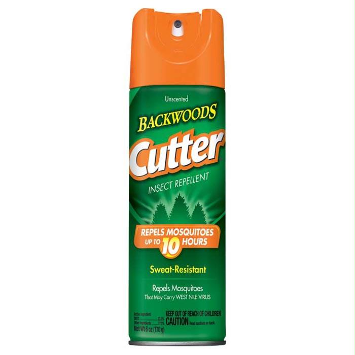 Backwoods Unscented Aerosol, made by Cutter -