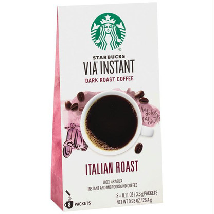 Starbucks Via Instant coffee, made by Starbucks - 12407838