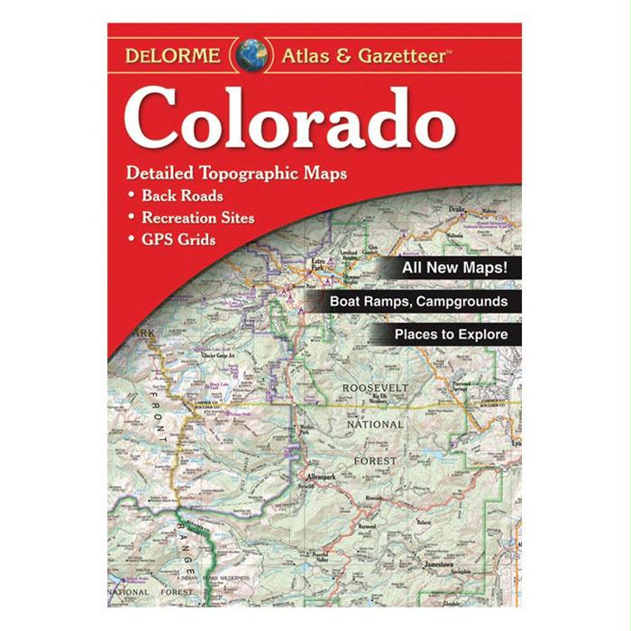 Colorado Atlas, made by Delorme -