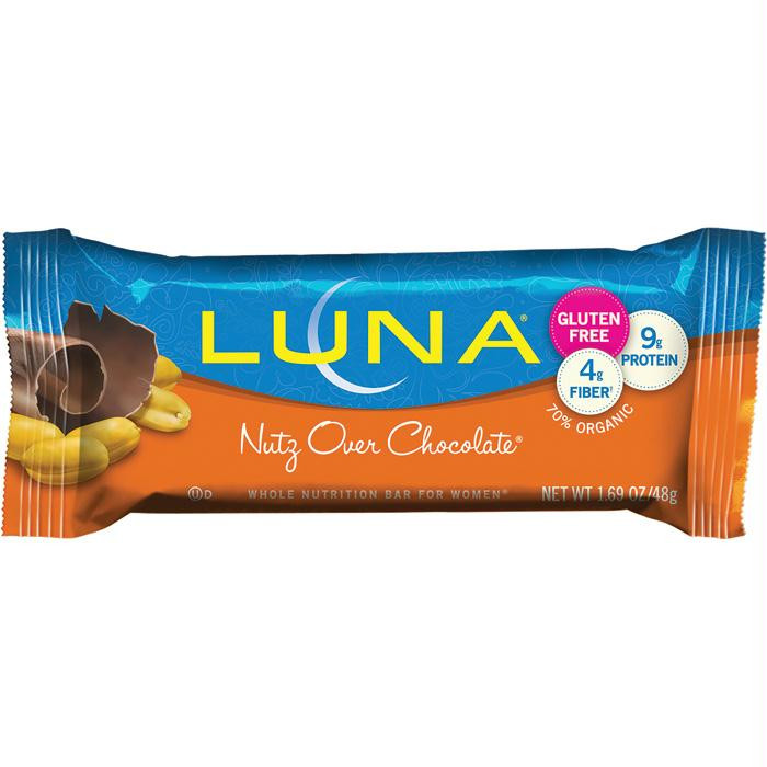 Luna Nutz Over Chocolate Bar, made by Luna Bar -