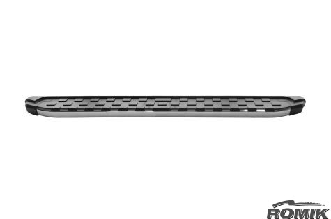 Honda Ridgeline Running Boards REC-TP Side Steps 2017 - Present Polished Romik, made by Romik - 52109418 Honda Ridgeline Running Boards REC-TP Side Steps 2017 - Present Polished Romik, made by Romik - 52109418