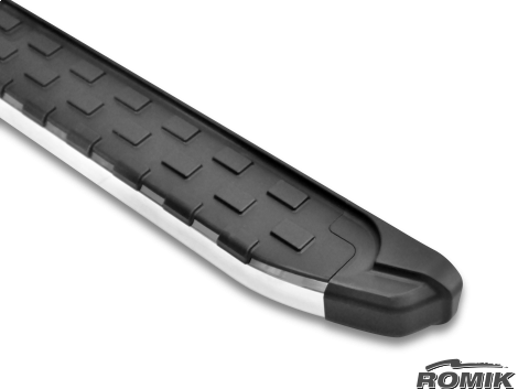 Subaru Ascent SUV Running Boards REC-P Side Steps 2019-2022 Polished Romik, made by Romik - 53016418 Subaru Ascent SUV Running Boards REC-P Side Steps 2019-2022 Polished Romik, made by Romik - 53016418