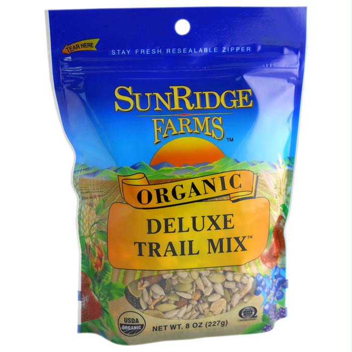 Deluxe Trail Mix, made by Sunridge Farms -
