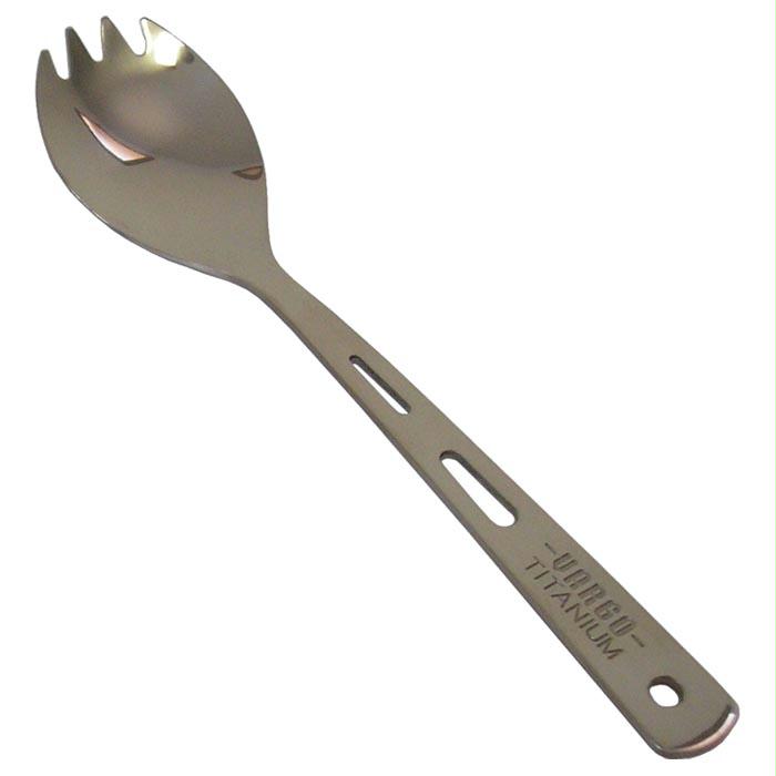 Titanium Spork W/Bottle Opener, made by Olicamp - Titanium Spork W/Bottle Opener, made by Olicamp -