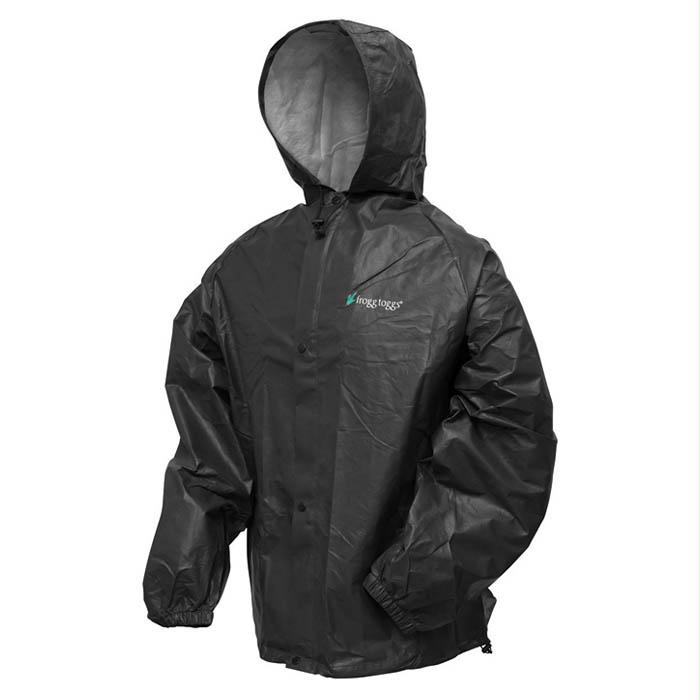 Frogg Togg Pl Rainsuit Blk Xl, made by Frogg Toggs -