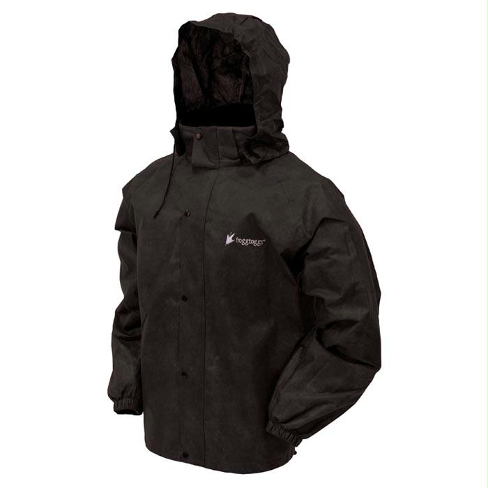 All Sport Rain Suit Black Sm, made by Frogg Toggs -