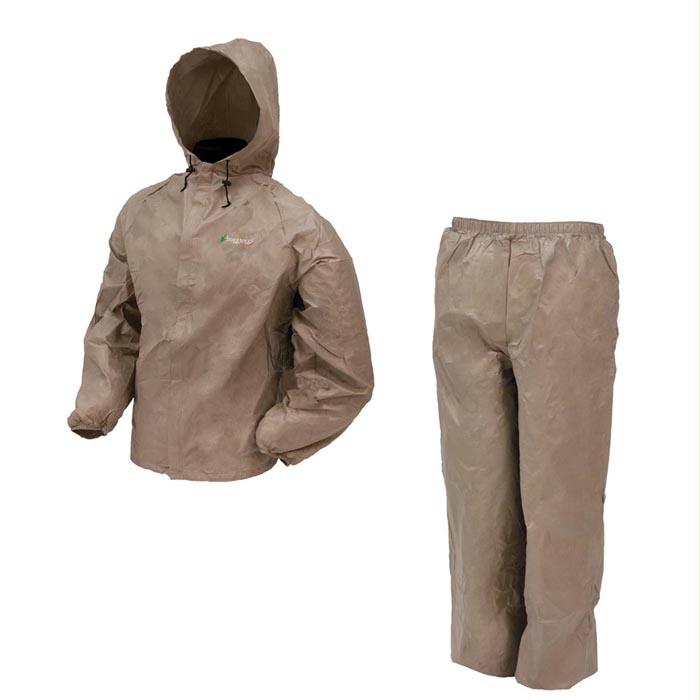 Frogg Togg Ul Rainsuit Khki Xl, made by Frogg Toggs - Frogg Togg Ul Rainsuit Khki Xl, made by Frogg Toggs -