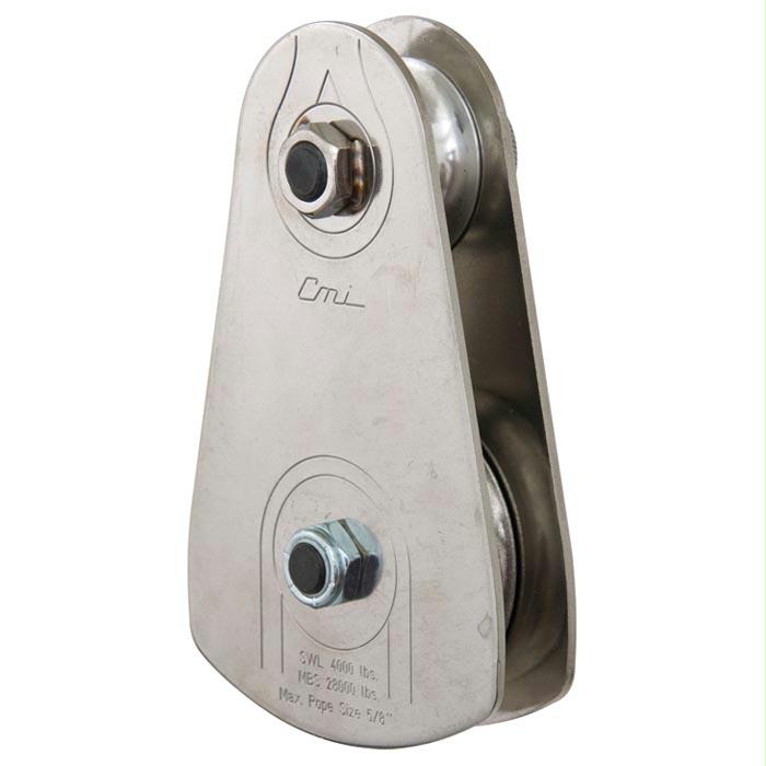 Cmi Arborist Pulley 5/8" Rope, made by CMI - Cmi Arborist Pulley 5/8" Rope, made by CMI -