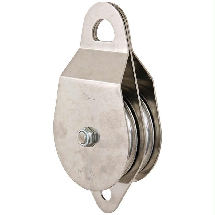 4" Dual Pulley Ss Bushing, made by CMI -