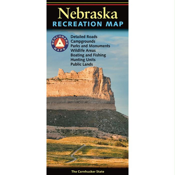 Nebraska Recreation Map, made by Benchmark -