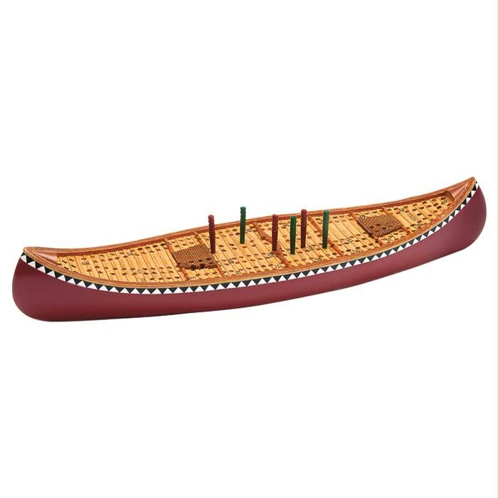Canoe Cribbage Board, made by Outside Inside -