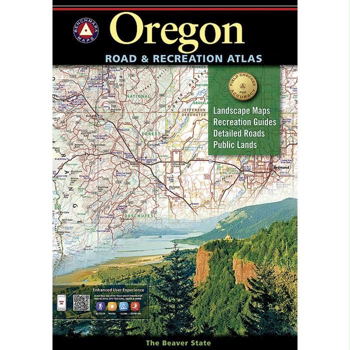 Oregon Rd/Rec Atlas, made by Benchmark -