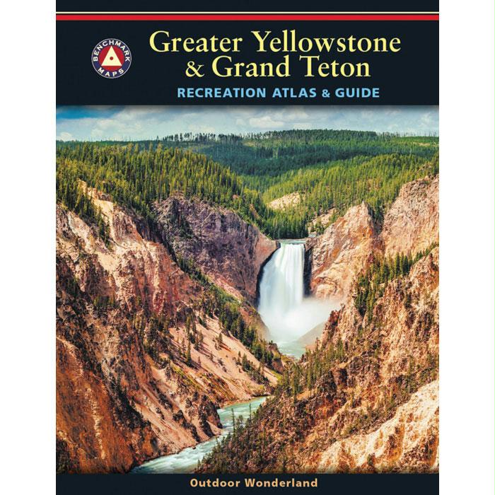 Yellowstone/Teton Rec Atlas, made by Benchmark -