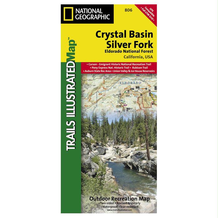 Crystal Basin/Silver Fork #806, made by National Geographic - Crystal Basin/Silver Fork #806, made by National Geographic -