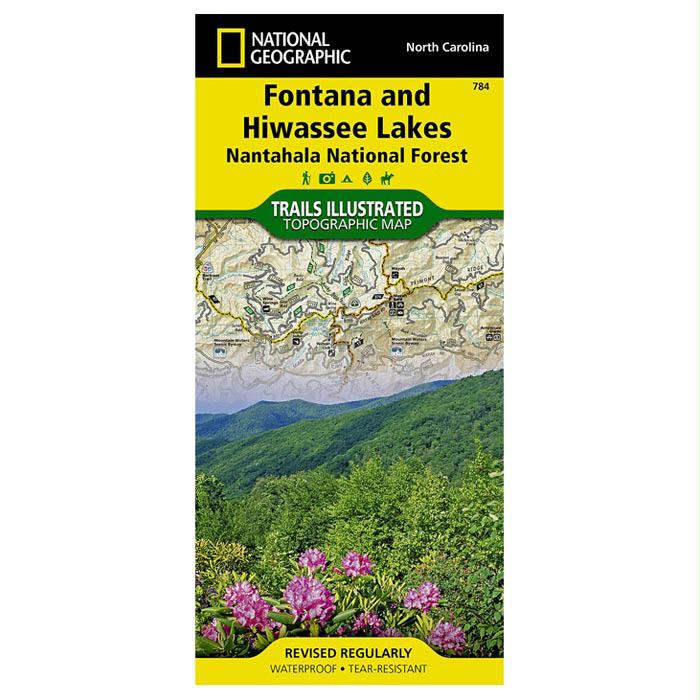 Fontana & Hiwassee Lakes #784, made by National Geographic - Fontana & Hiwassee Lakes #784, made by National Geographic -