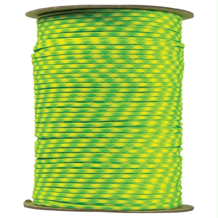 Paracord 1000 Ft Dayglow, made by Liberty Mountain -