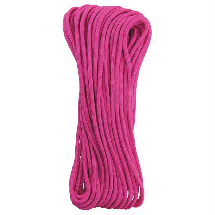 Paracord 100 Ft Neon Pink, made by Liberty Mountain -