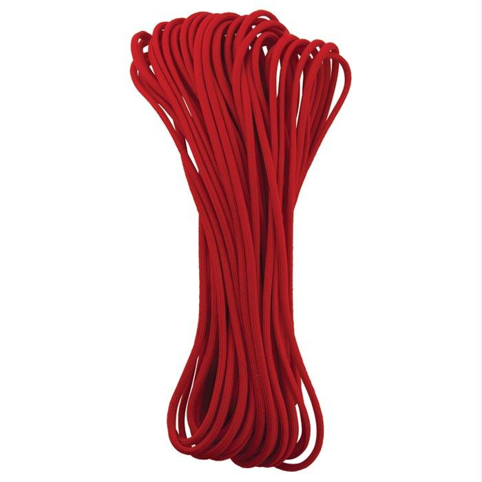 Paracord 100 Ft Red, made by Liberty Mountain -