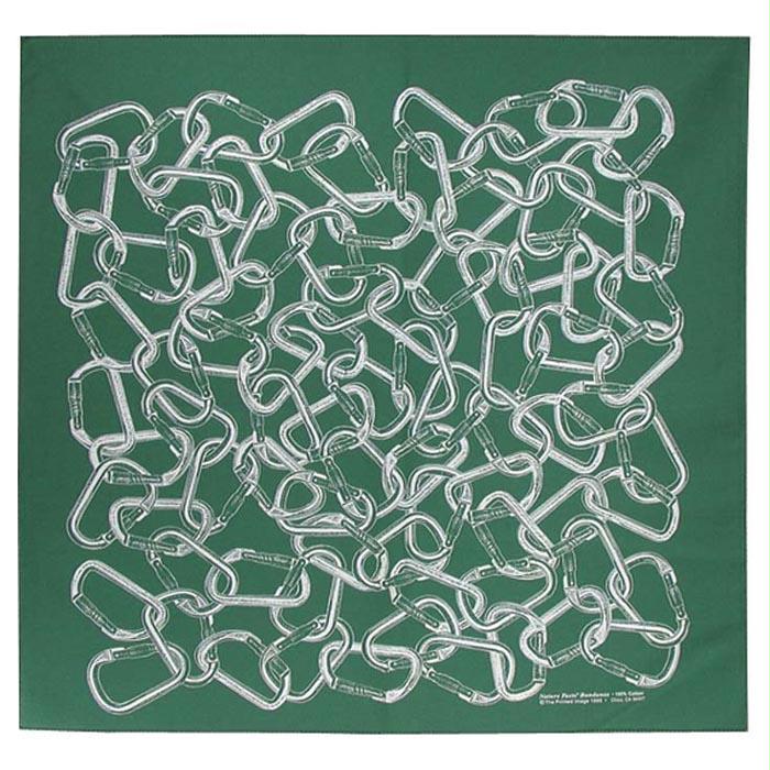 Carabiners Bandana, made by The Printed Image - Carabiners Bandana, made by The Printed Image -