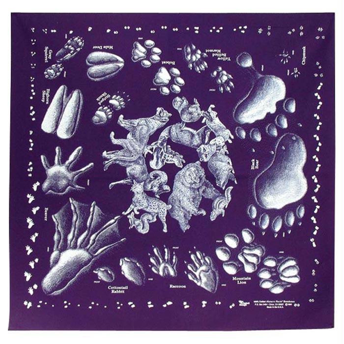 Animal Tracks, made by The Printed Image -