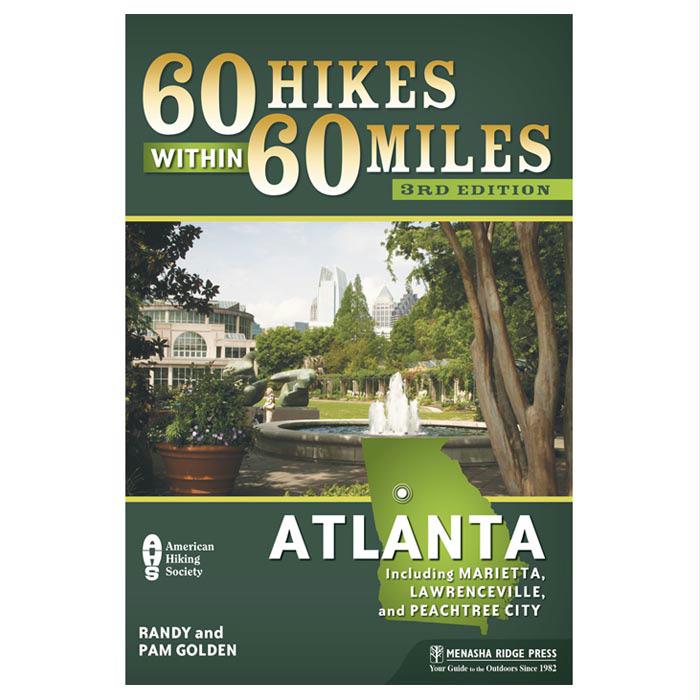 60 Hikes W/In 60 Mi Atlanta, made by Menasha Ridge Press -