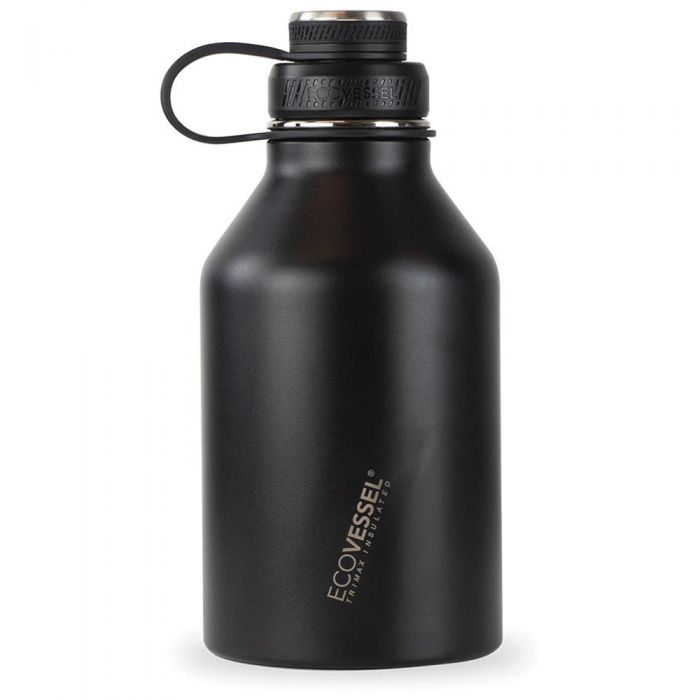 Boss 64Oz Trimax Growler Blk, made by Eco Vessel -