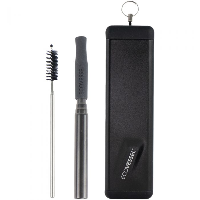 Quickstraw Black, made by Eco Vessel -