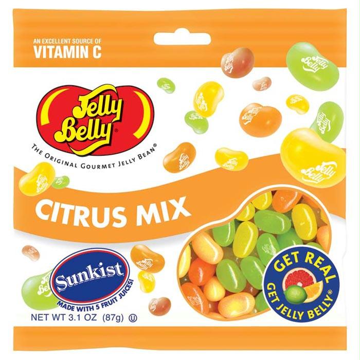 Jelly Belly Citrus Mix 3.1 Oz, made by JELLY BELLY -