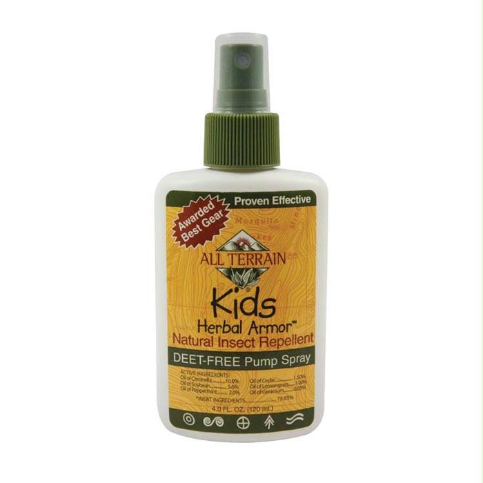 Kids Herbal Armor Spray 4 Oz, made by All Terrain - Kids Herbal Armor Spray 4 Oz, made by All Terrain -