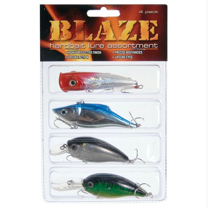 Blaze Hardbait Kit 4 Pk, made by South Bend -