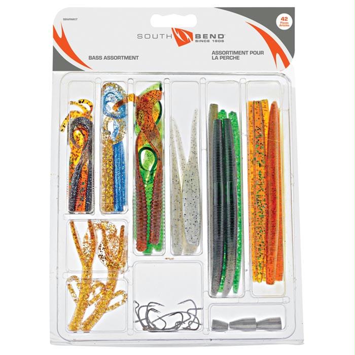 Bass Lure Kit Assorted, made by South Bend -