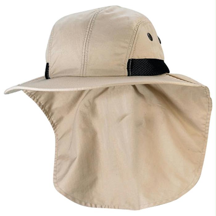 Large Bill Flap Cap Khaki, made by Juniper -