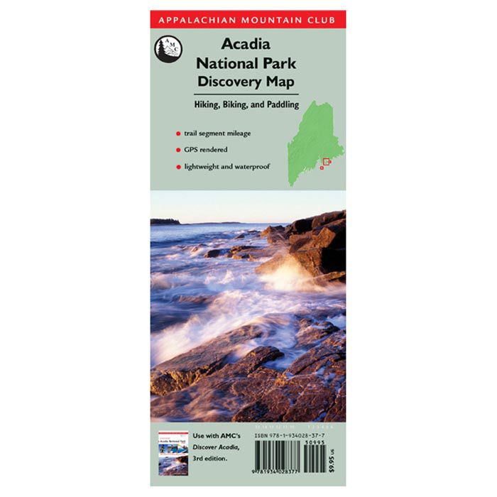 Amc Map Acadia, made by National Book Netwrk - Amc Map Acadia, made by National Book Netwrk -