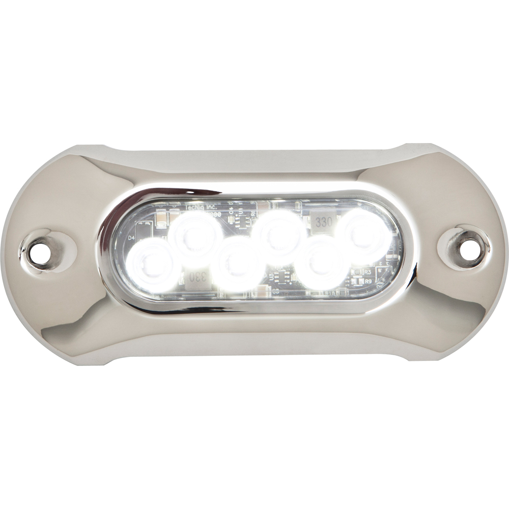 Attwood Light Armor Underwater LED Light - 6 LEDs - White, made by Attwood Marine - 65UW06W-7 Attwood Light Armor Underwater LED Light - 6 LEDs - White, made by Attwood Marine - 65UW06W-7