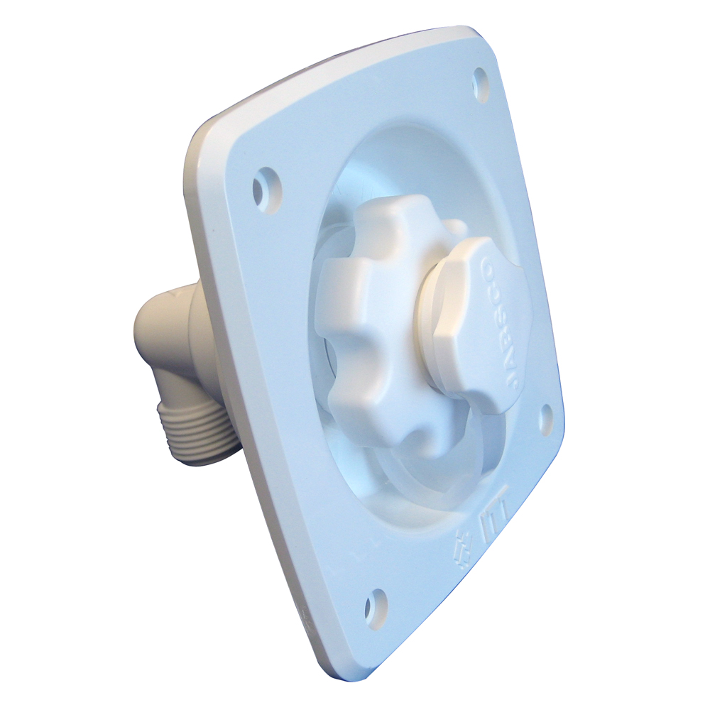 Jabsco Flush Mount Water Pressure Regulator 45psi - White, made by Jabsco - 44411-1045 Jabsco Flush Mount Water Pressure Regulator 45psi - White, made by Jabsco - 44411-1045