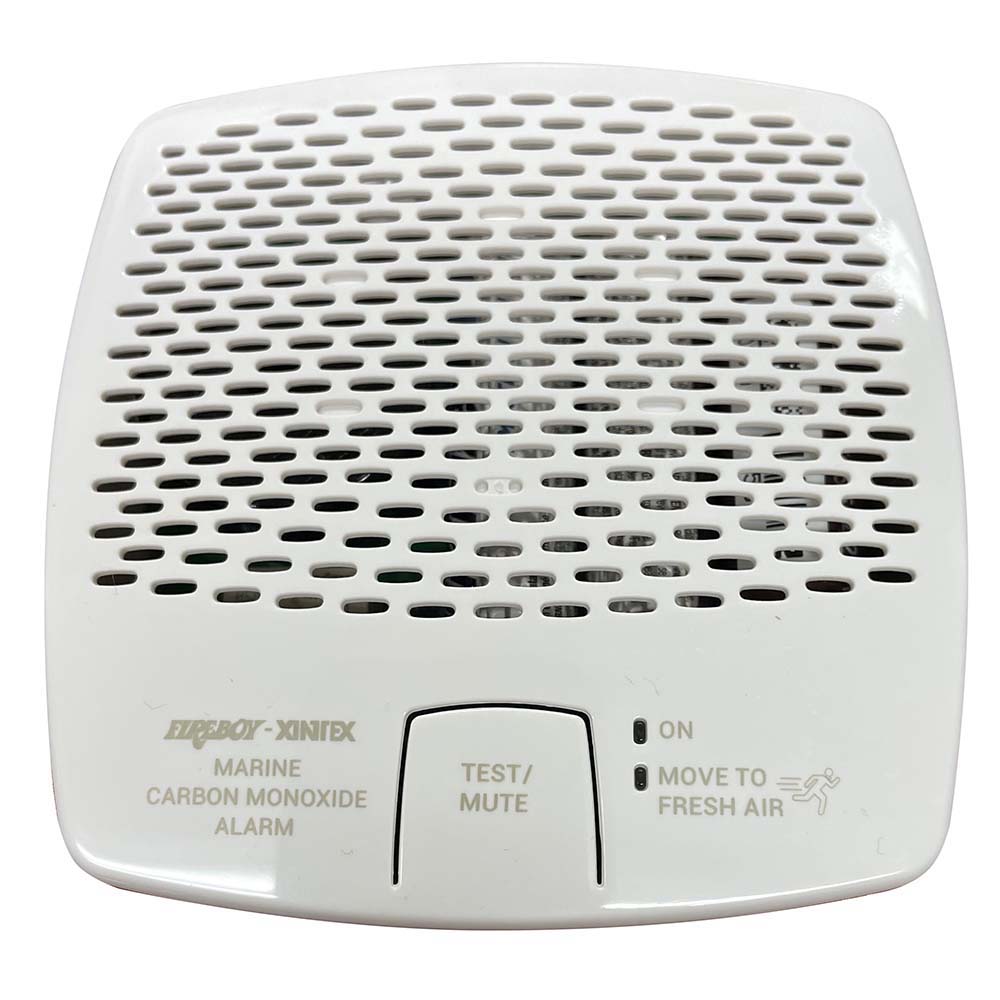 Fireboy-Xintex CO Alarm 12/24V DC w/Interconnect - White, made by Fireboy-Xintex - CMD6-MDR-R Fireboy-Xintex CO Alarm 12/24V DC w/Interconnect - White, made by Fireboy-Xintex - CMD6-MDR-R