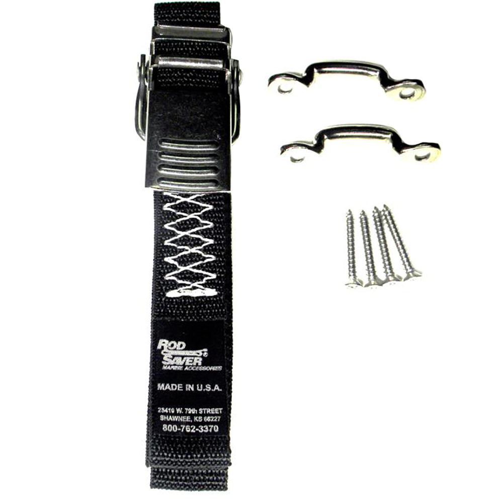 Rod Saver Stainless Steel Battery/Gas Tank Tie-Down - 48", made by Rod Saver - SSBGTD Rod Saver Stainless Steel Battery/Gas Tank Tie-Down - 48", made by Rod Saver - SSBGTD