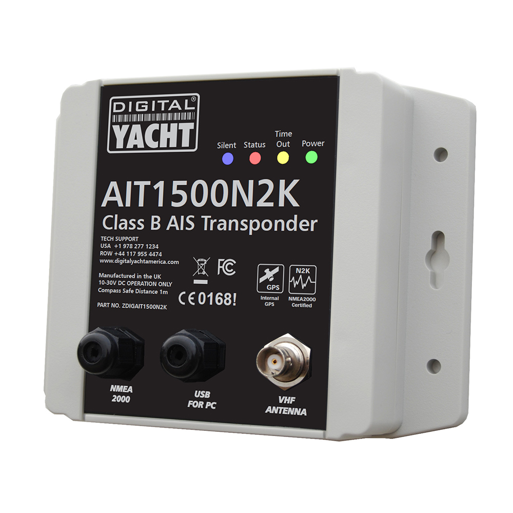 Digital Yacht AIT1500 NMEA2000 Class B AIS, made by Digital Yacht - ZDIGAIT1500N2K Digital Yacht AIT1500 NMEA2000 Class B AIS, made by Digital Yacht - ZDIGAIT1500N2K