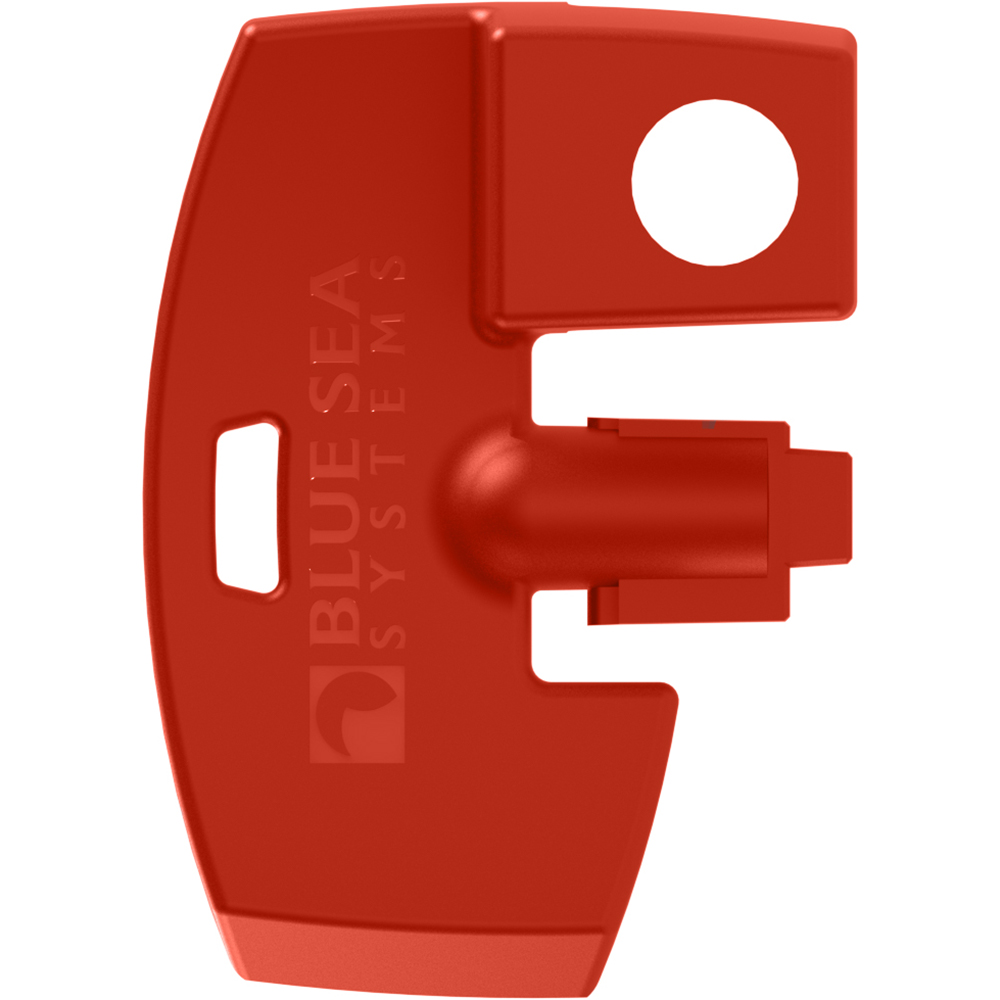 Blue Sea 7903 Battery Switch Key Lock Replacement - Red, made by Blue Sea Systems - 7903 Blue Sea 7903 Battery Switch Key Lock Replacement - Red, made by Blue Sea Systems - 7903