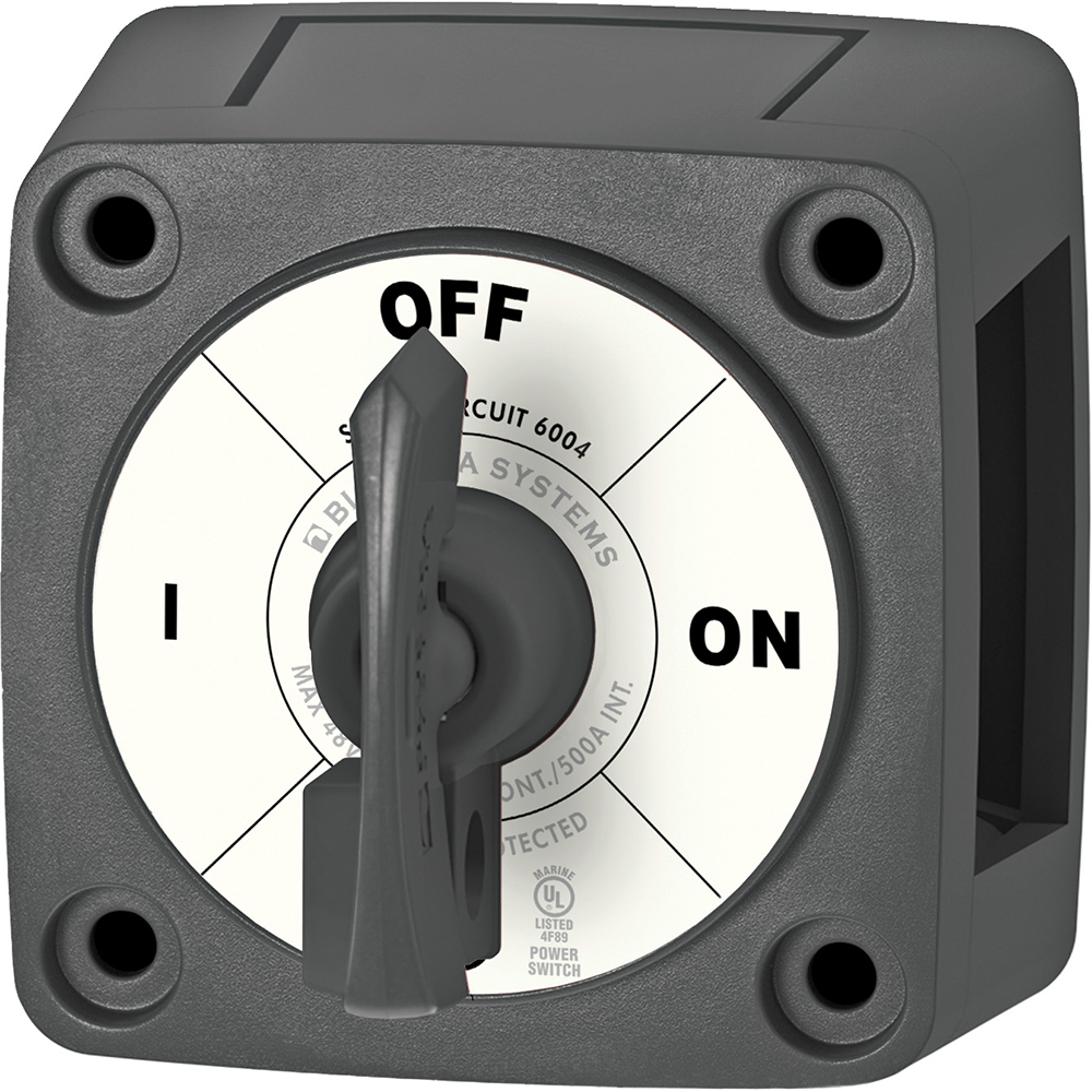 Blue Sea 6004200 Single Circuit ON-OFF w/Locking Key - Black, made by Blue Sea Systems - 6004200 Blue Sea 6004200 Single Circuit ON-OFF w/Locking Key - Black, made by Blue Sea Systems - 6004200