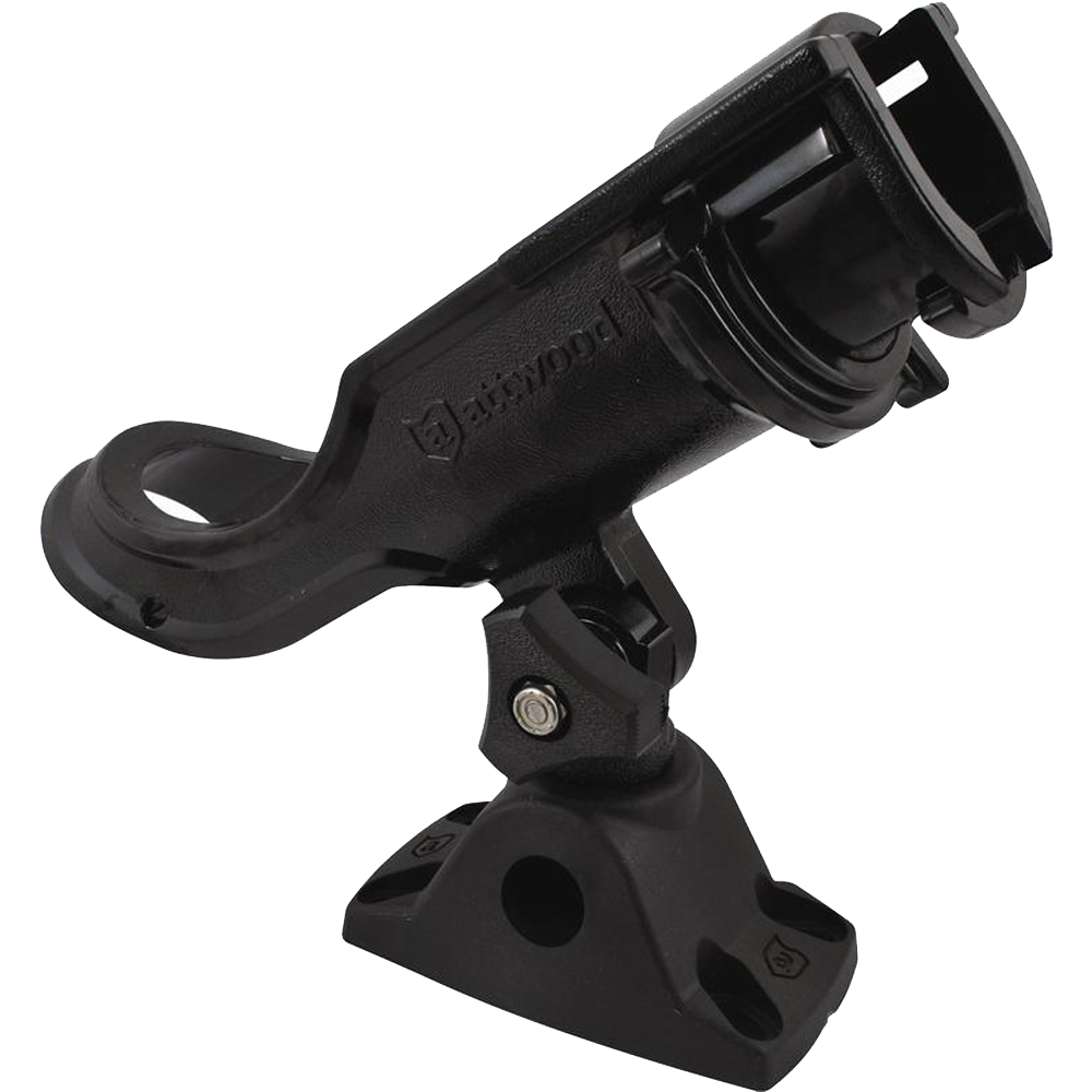 Attwood Heavy Duty Adjustable Rod Holder w/Combo Mount, made by Attwood Marine - 5009-4 Attwood Heavy Duty Adjustable Rod Holder w/Combo Mount, made by Attwood Marine - 5009-4