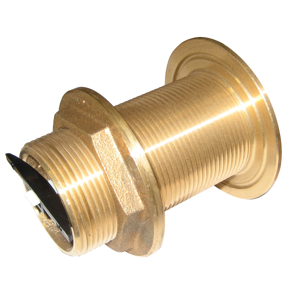 Perko 1-1/2" Thru-Hull Fitting w/Pipe Thread Bronze MADE IN THE USA, made by Perko - 0322DP8PLB