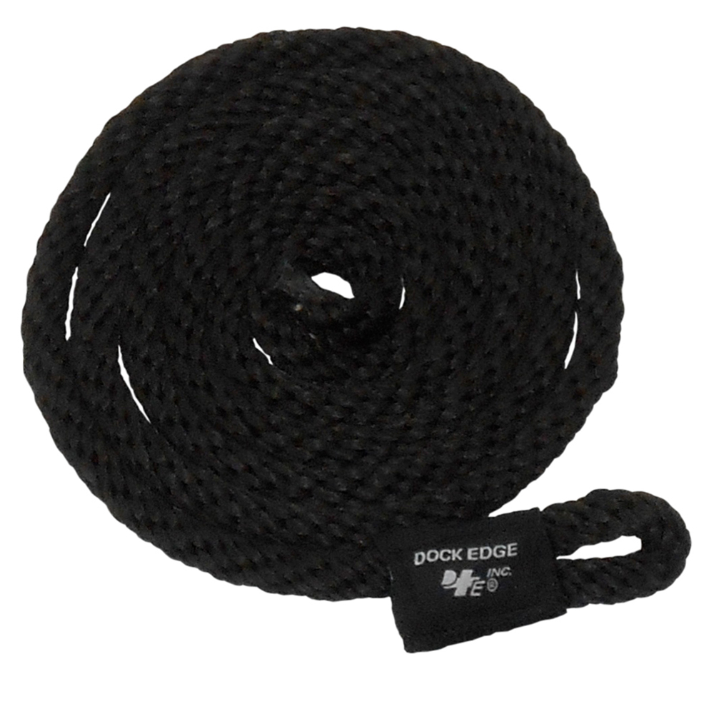Dock Edge Fender Line - 3/8" x 5' - Black - 2-Pack, made by Dock Edge - 91-566-F Dock Edge Fender Line - 3/8" x 5' - Black - 2-Pack, made by Dock Edge - 91-566-F