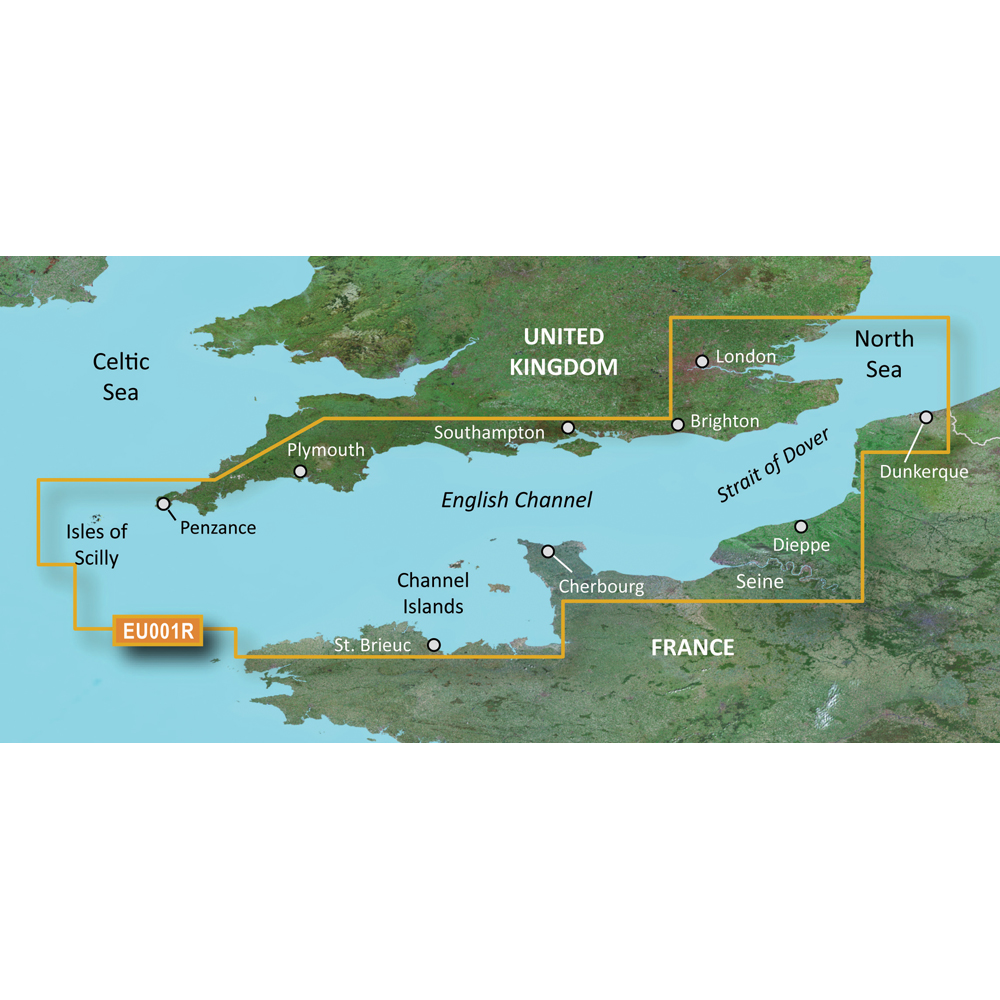 Garmin BlueChart® g3 Vision® HD - VEU001R - English Channel - microSD™/SD™, made by Garmin - 010-C0760-00 Garmin BlueChart® g3 Vision® HD - VEU001R - English Channel - microSD™/SD™, made by Garmin - 010-C0760-00