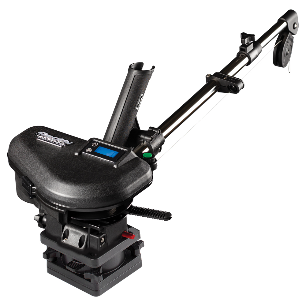 Scotty 2106 HP Depthpower Electric Downrigger 60 SS Telescoping Boom w/Swivel Base - Single Rod Holder, made by Scotty - 2106 Scotty 2106 HP Depthpower Electric Downrigger 60 SS Telescoping Boom w/Swivel Base - Single Rod Holder, made by Scotty - 2106